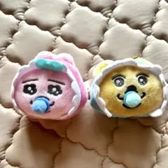 おぱんちゅ 우사기 フェイスコインポーチ 2種セット おぱんちゅ 우사기 &着衣グマ