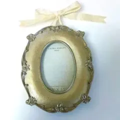 LAURA ASHLEY HOME フォトフレーム ゴールド 楕円形