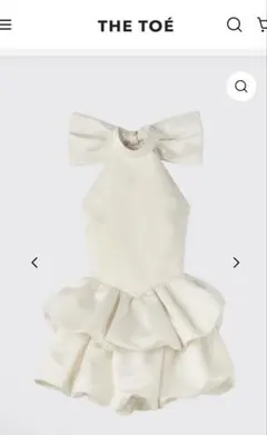 THE TOE Etoile Balloon Dress バルーンワンピースM - メルカリ