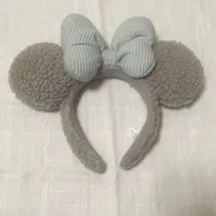 ディズニー ミニー ボアカチューシャ