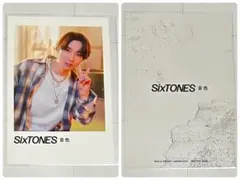 バラ売り可】SixTONES 音色 ポラロイド風カード フォトカード 田中樹