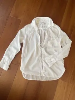 ZARA BASIC Z1975 DENIM 長袖シャツ ホワイト XS