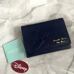 【新品未使用】サマンサタバサ×ディズニー ドナルド 二つ折りミニ財布 ネイビー
