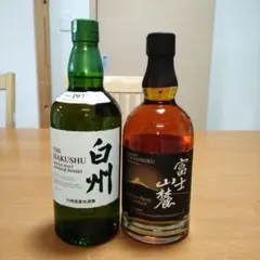 サントリー 白州 富士山麓 ウイスキー 2本セット - メルカリ