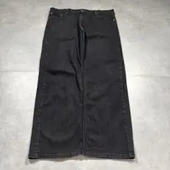90s 00s ECKO ブラックデニム バギーパンツ 極太 ヒップホップ 希少 90s 00s ECKO ブラックデニム バギーパンツ 極太 ヒップホップ 希少