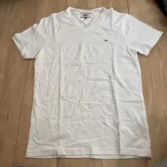 TOMMY JEANS ホワイト Vネック Tシャツのサムネイル