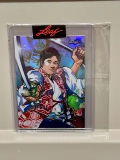 出回極少 大谷翔平 Leaf Metal ANIMENATION シリアルカード - メルカリ