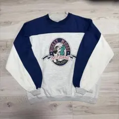 古着　ミッキー　ゴルフ　スウェット