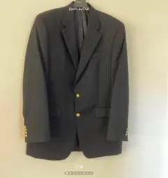 美品 ラルフローレン 大きいサイズ　紺ブレ 金ボタン シングルジャケット