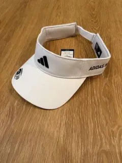 新品　adidasgolf サンバイザー ホワイトのサムネイル