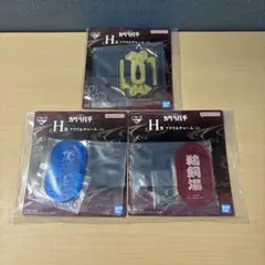 이치방쿠지 カグラバチ H賞 アクリルチャーム 銭湯 妖刀 鍔 3個セット