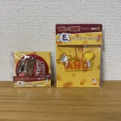 トムとジェリー ハッピーくじ F賞 缶ミラー E賞 アクリルキーホルダー
