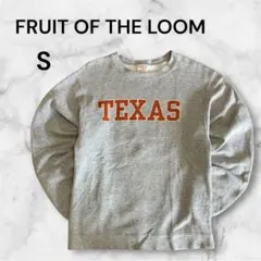 【人気アイテム】FRUIT OF THE LOOM スウェット TEXASロゴのサムネイル