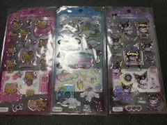 サンリオドロップジュエリーシール　三つセット