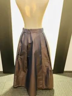 Barneys New York 紫フレアスカート