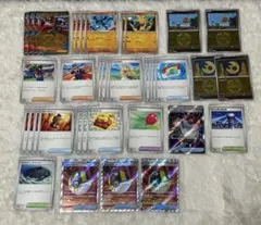 メガルカリオex デッキパーツ① ルナサイクル　プレイ用まとめ売りSR.ミラー入