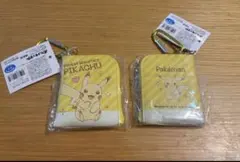 ポケモン　ピカチュウ　2個セット　L字ミニミニポーチ　新品未使用　匿名配送