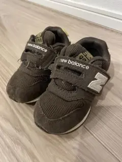 new balance ベビーシューズ ブラウン　12.5センチ