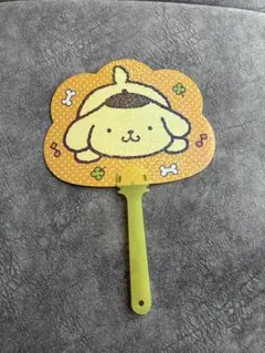ポムポムプリン 30周年 ミニうちわ サンリオ