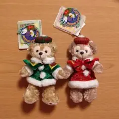 ダッフィーフレンズ ぬいぐるみバッジ