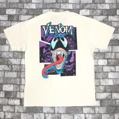 VENOM ホワイト TシャツL ヴェノム マーベル