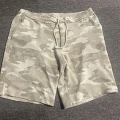 アーバンリサーチ　メンズ　ハーフパンツ40 ベージュ　キャメル　カモフラ　迷彩のサムネイル