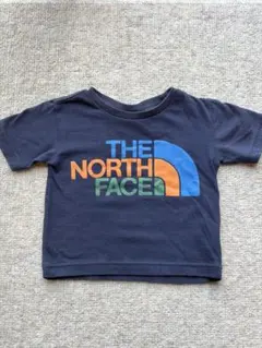 【80】THE NORTH FACE Tシャツ 半袖 ネイビー