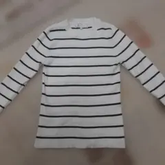 ROPE PICNIC 長袖カットソー【38】ホワイト ボーダー ニット