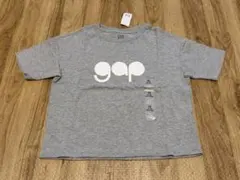 【新品・未使用】GAP Tシャツ グレー XS（110cm大きめ）