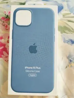 Apple iPhone 15 Plus シリコーンケース ウィンターブルー