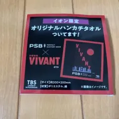 VIVANT PSB オリジナルハンカチタオル イオン限定