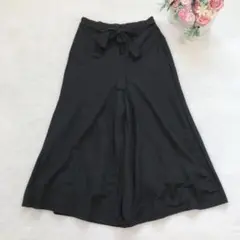 キューティーブロンド ガウチョパンツ レディースボトム シンプル カジュアル 黒
