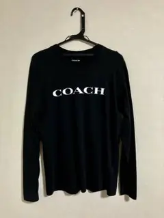 コーチ　ロングT Tシャツ　COACH ロンティーブラック S