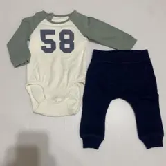 H&M ベビー ロンパース パンツ セット 62cm