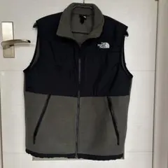 THE NORTH FACE フリースベスト M 黒/カーキ
