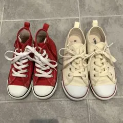 converse コンバース キッズ 子供 スニーカー 2点セット まとめ売り