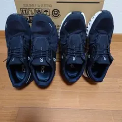 On クラウド6 スニーカー ブラック 2足セット