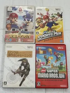 ⭐️24時間以内発送⭐️ Wiiソフトまとめ売り　4本セット