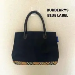 Burberrys BLUE LABELネイビー トートバッグ