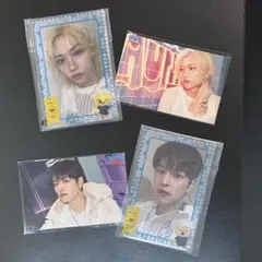 Stray Kids デニャン フィリックス スンミン スキズサウナ４枚セット