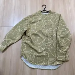 AZUL 柄シャツ　ブラウス　シャツ　長袖　柄