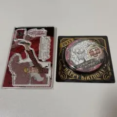 ONE PIECE ドフラミンゴ　アクリルスタンド　缶バッジ