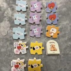 【送料無料】BT21 BTS パズルクリップ