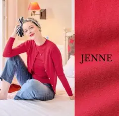 洗える✨完売品　JENNEベーシックゴールドボタンカーディガン➕インナー 春夏のサムネイル