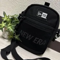 ニューエラ ショルダーポーチ ブラック メンズ ロゴ 送料込み