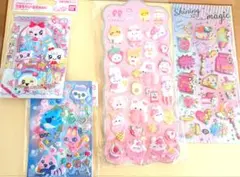 【新品】たまもりしーるリフィル2種＋おしりシール＋シャカシャカシール　4枚セット