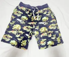 GU 風景柄 ネイビーショートパンツ Mのサムネイル