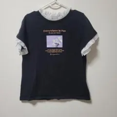 ☆ジェニィラブ　半袖Tシャツ☆ブラック
