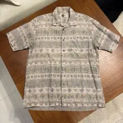 SHIRTRIUM 半袖シャツ 総柄 Mサイズ 日本製 RENOWNのサムネイル