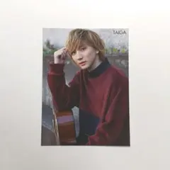 京本大我 SixTONES Myojo 厚紙